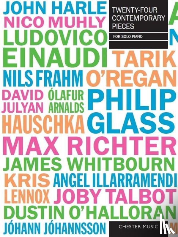 Hal Leonard Corp - Twenty-Four Contemporary Pieces