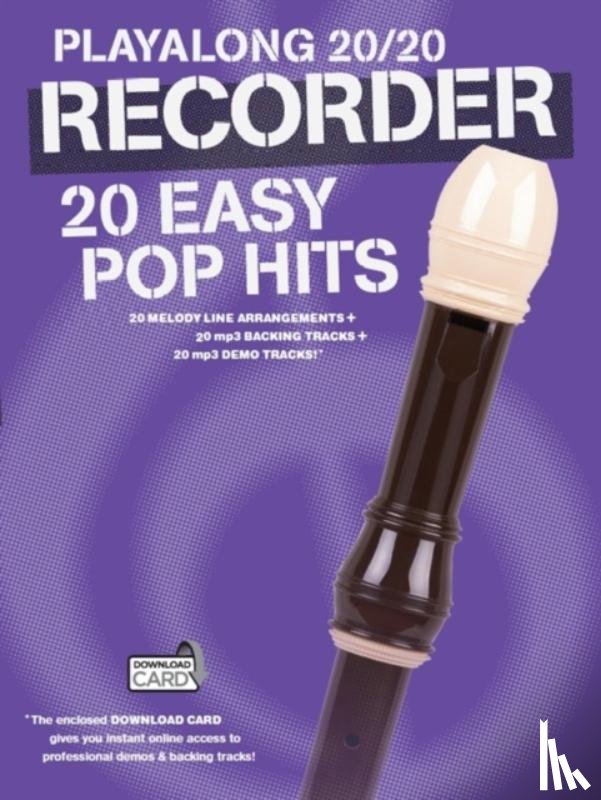 Hal Leonard Publishing Corporation - Playalong 20/20 Recorder