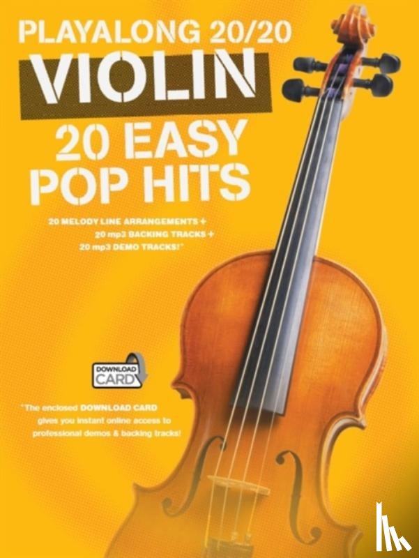 Hal Leonard Publishing Corporation - Playalong 20/20 Violin