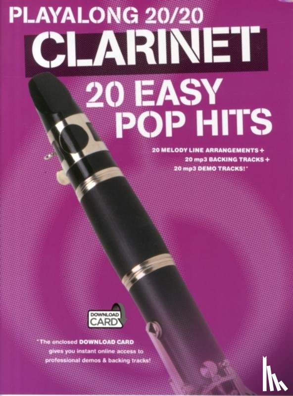 Hal Leonard Publishing Corporation - Playalong 20/20 Clarinet