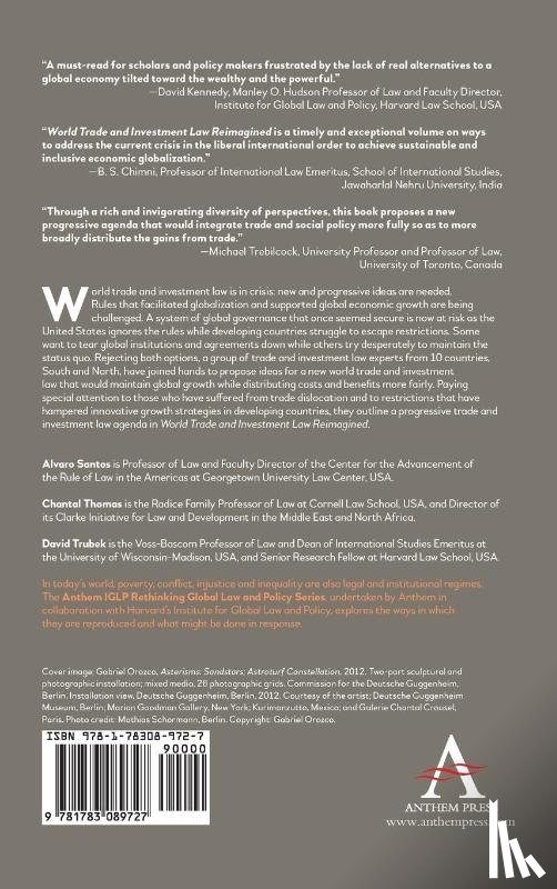  - World Trade and Investment Law Reimagined