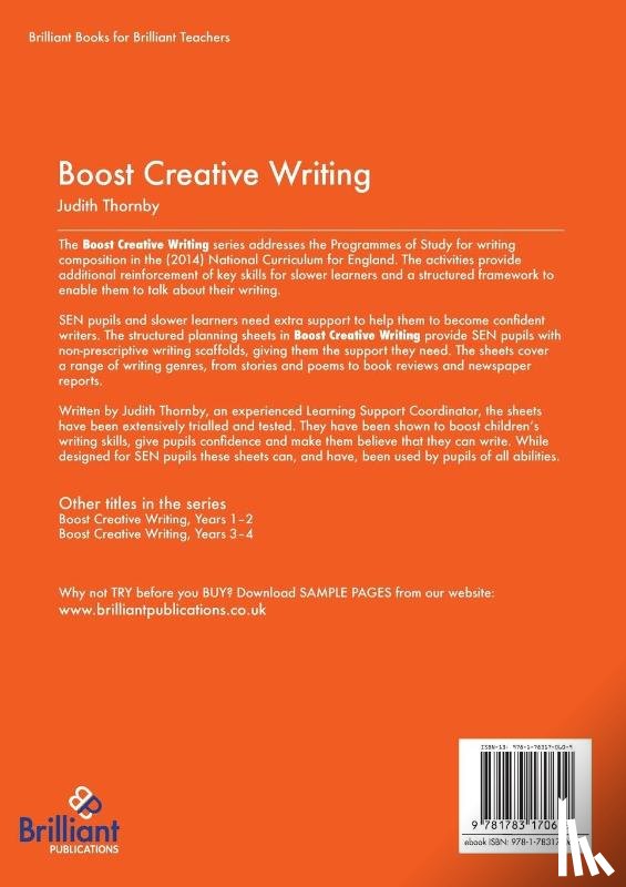 Thornby, Judith - Boost Creative Writing for 9-11 Year Olds