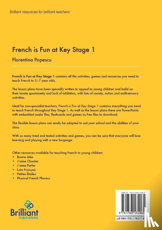 Popescu, Florentina - French is Fun at Key Stage 1