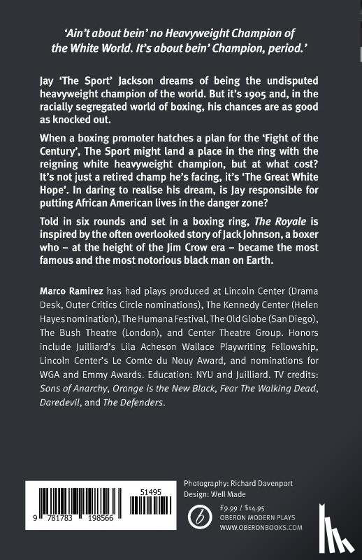 Ramirez, Marco (Author) - The Royale