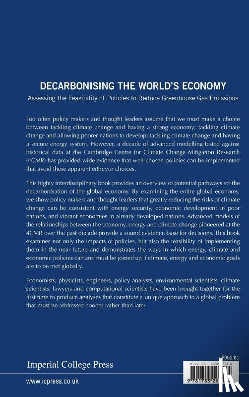  - Decarbonising The World's Economy: Assessing The Feasibility Of Policies To Reduce Greenhouse Gas Emissions