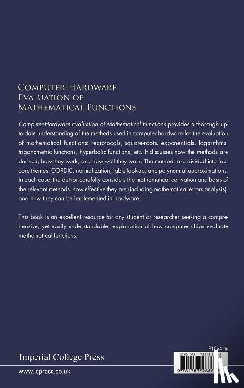 Omondi, Amos R (Zed Consultants - Computer-hardware Evaluation Of Mathematical Functions