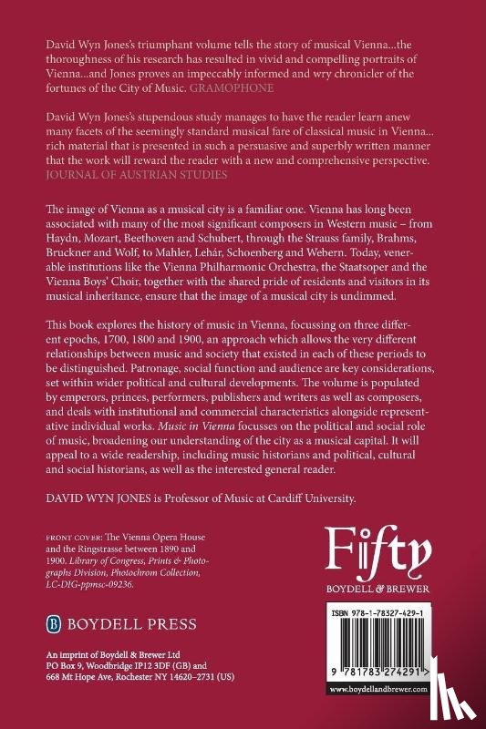 Jones, David Wyn - Music in Vienna