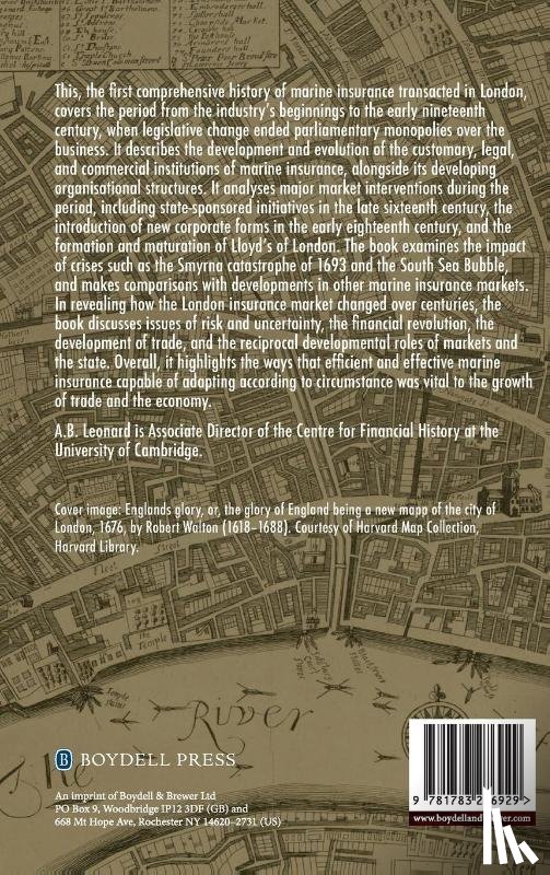 Leonard, Adrian - London Marine Insurance 1438-1824