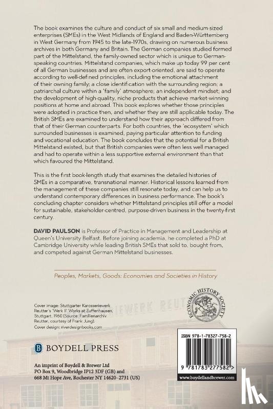 Paulson, Dr David - Family Firms in Postwar Britain and Germany