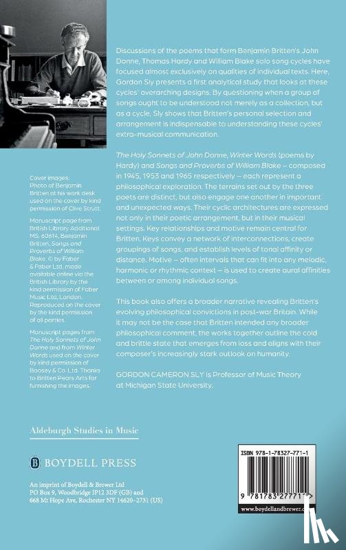 Sly, Gordon Cameron - Britten’s Donne, Hardy and Blake Songs