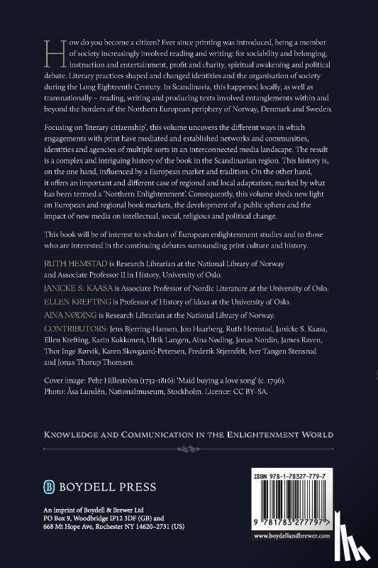  - Literary Citizenship in Scandinavia in the Long Eighteenth Century