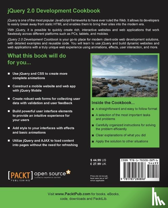 Revill, Leon - jQuery 2.0 Development Cookbook