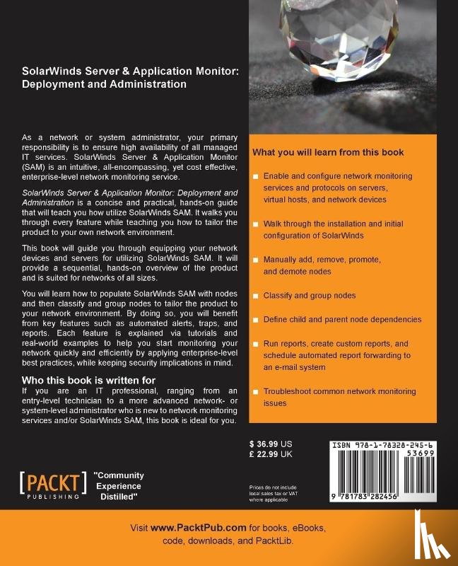Brant, Justin M. - SolarWinds Server and Application Monitor for Administrators