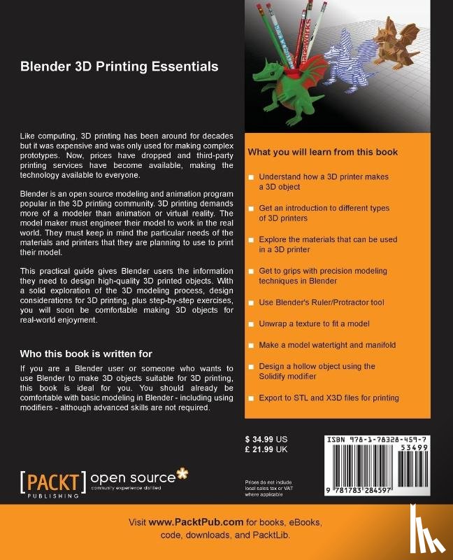 Fisher, Gordon - Blender 3D Printing Essentials