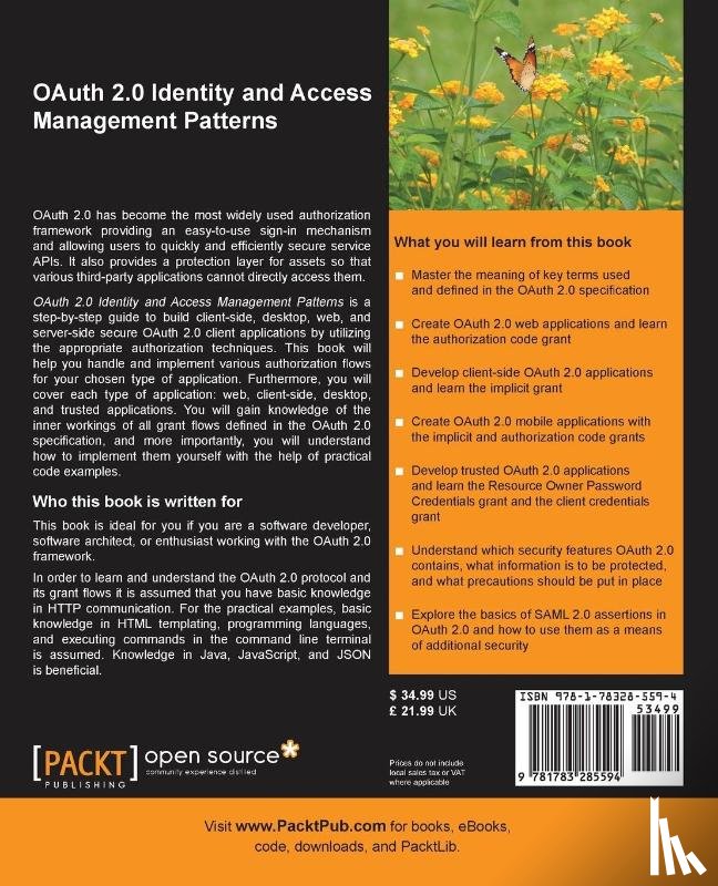 Spasovski, Martin - OAuth 2.0 Identity and Access Management Patterns