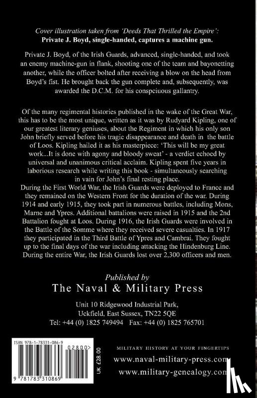 Kipling, Rudyard - Irish Guards in the Great War
