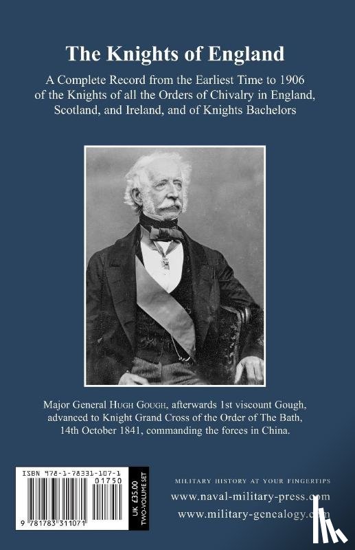 Shaw, William a - KNIGHTS OF ENGLAND A Complete Record from the Earliest Time to the Present Day of the Knights of All the Orders of Chivalry Volume Two
