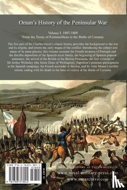 Oman, Charles William - Volume 1 History of the Peninsular War