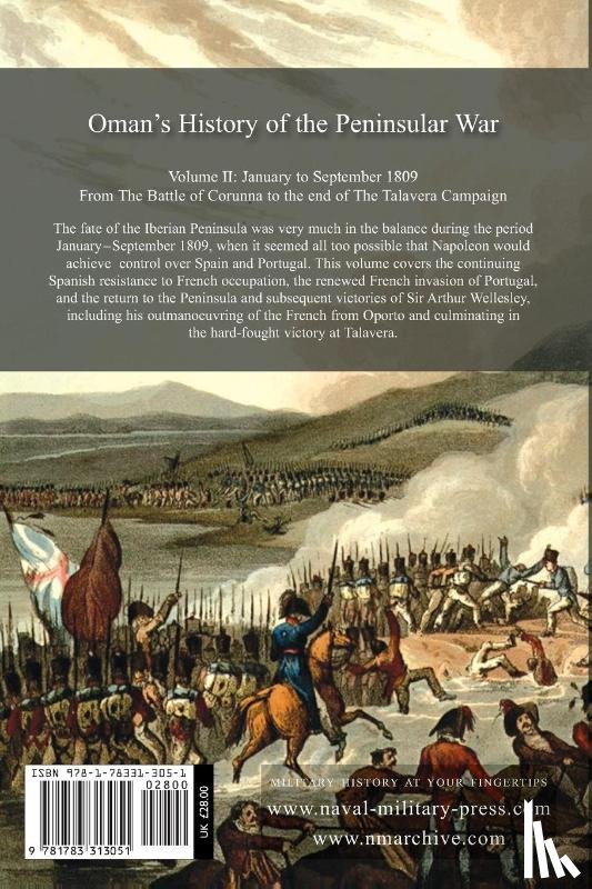 Oman, Sir Charles William - Sir Charles Oman's History of the Peninsular War Volume II
