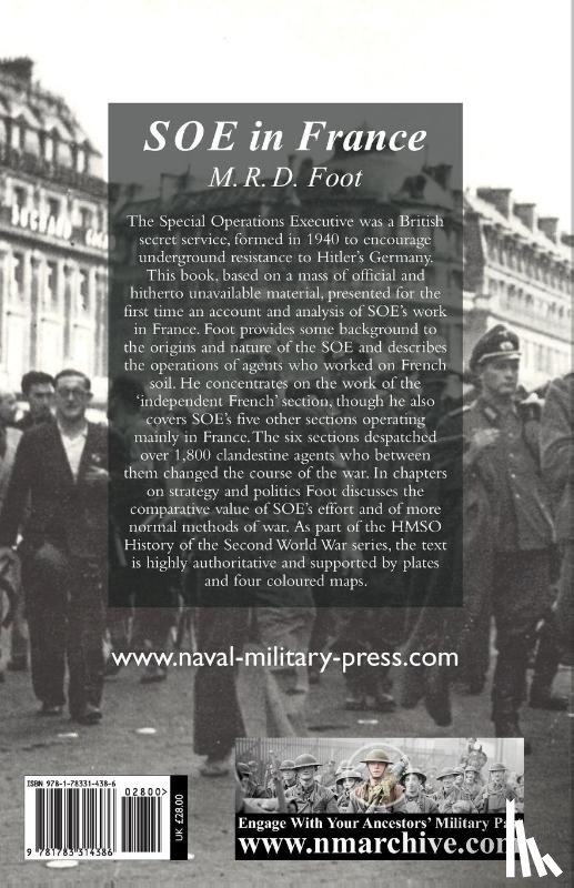 Foot, M R D - SOE in France