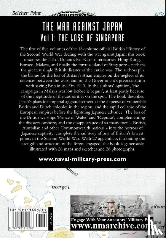 Woodburn Kirby, Major General S - History of the Second World War