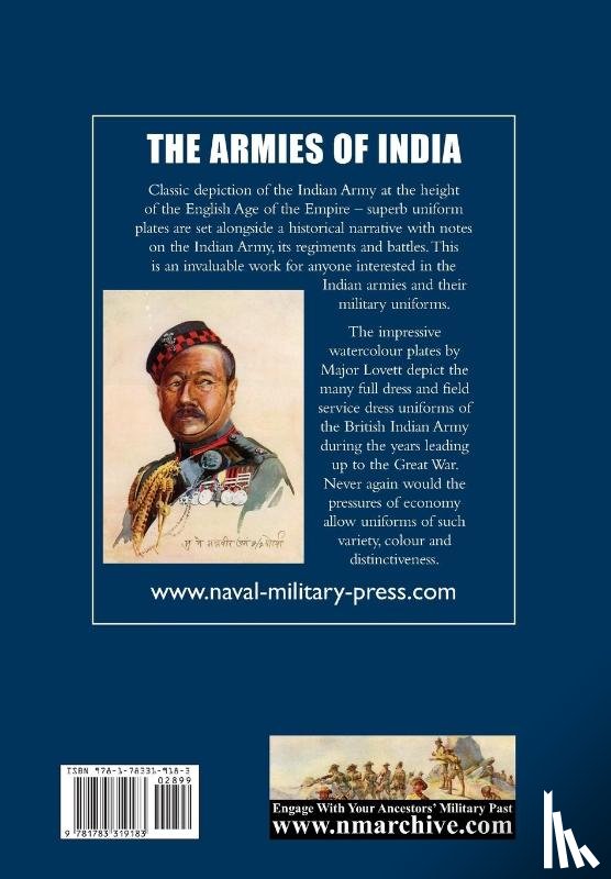 Lovett, Major A C, Macmunn, Major G F - The Armies of India