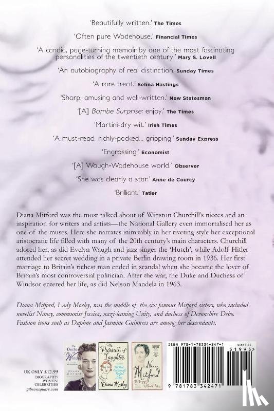 Mitford (Lady Mosley), Diana - A Life of Contrasts