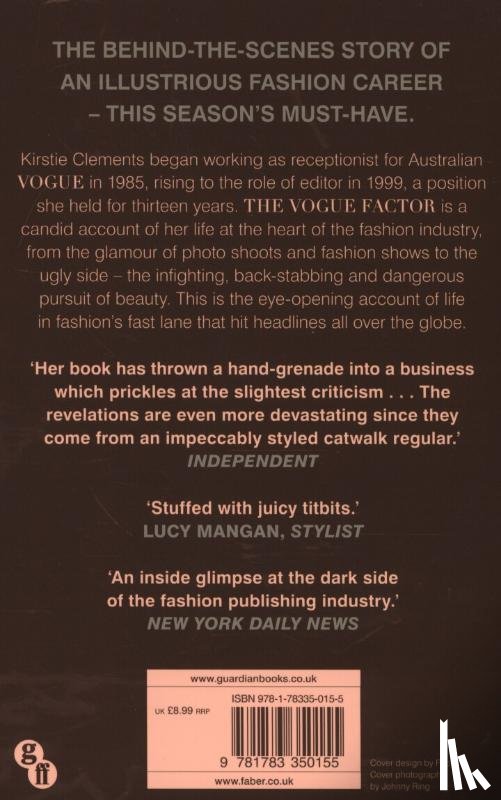 Clements, Kirstie - The Vogue Factor