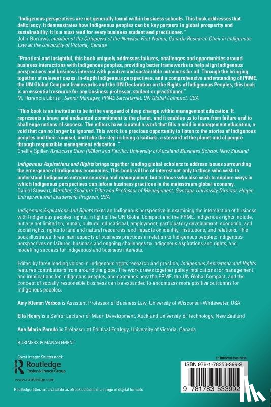  - Indigenous Aspirations and Rights