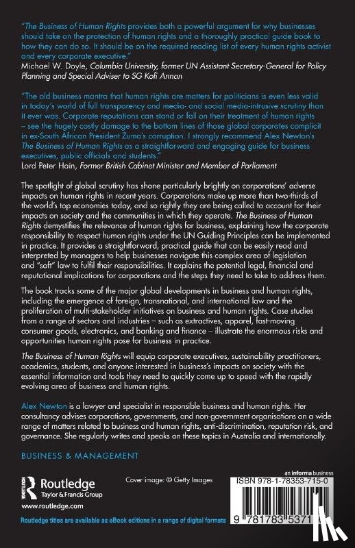 Newton, Alex - The Business of Human Rights