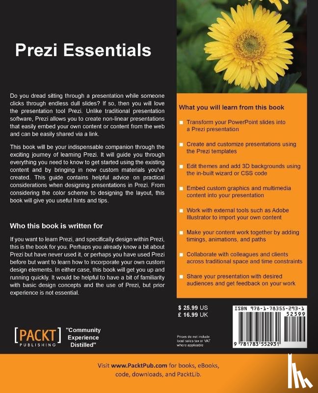 Sinclair, Domi - Prezi Essentials