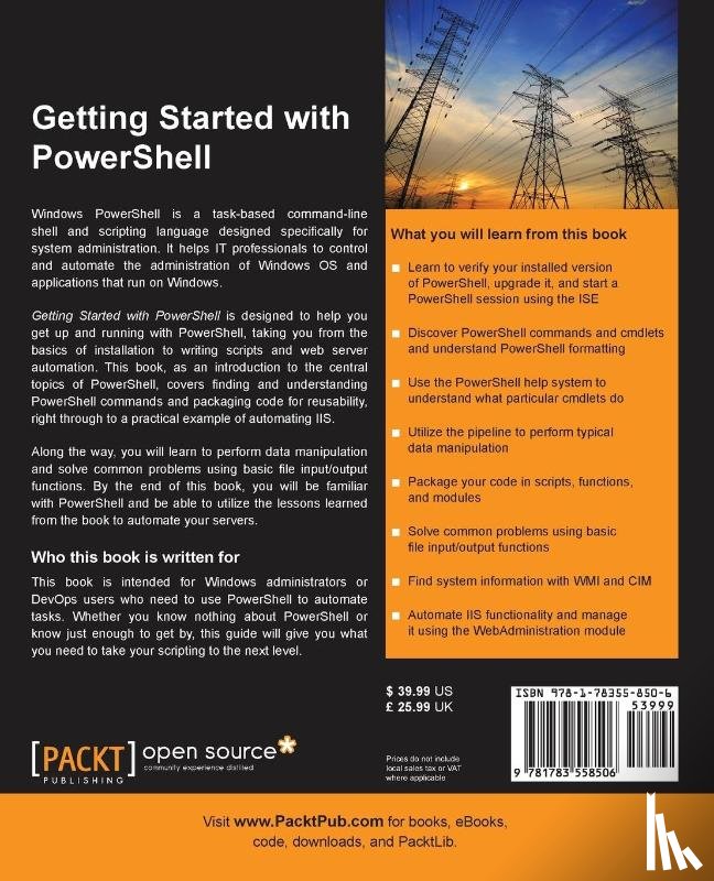 Shepard, Michael - Getting Started with PowerShell