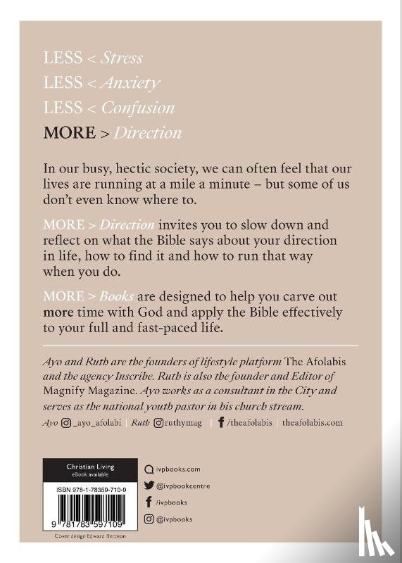 Afolabi, Ruth, Afolabi, Ayo, Afolabi, Ruth Afolabi - more DIRECTION