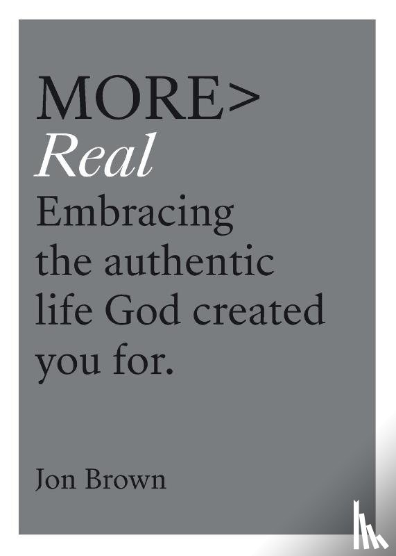 Brown, Jon - More Real