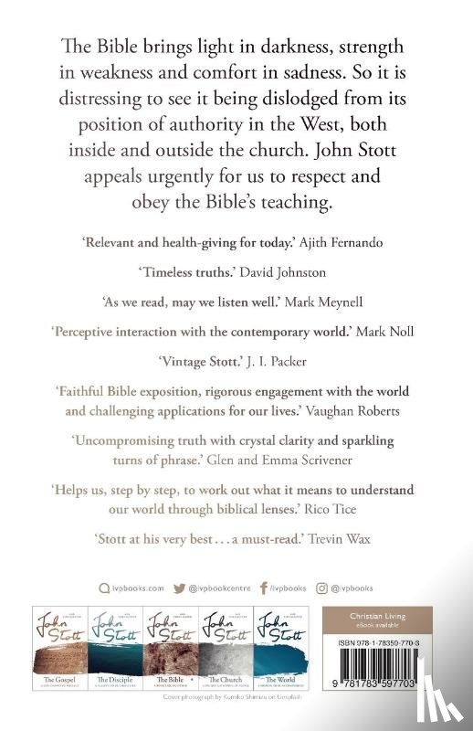 Stott, John (Author), Chester, Dr Tim (Author) - The Bible