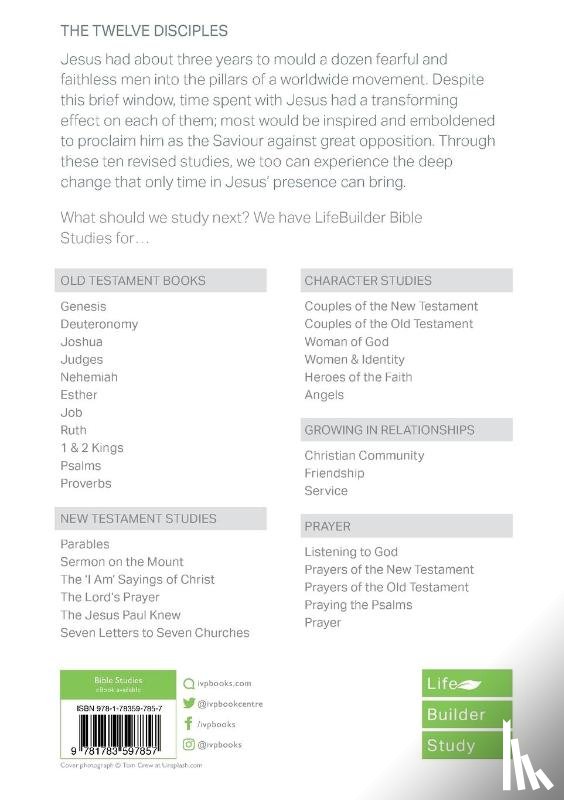 Connelly, Douglas - The Twelve Disciples (Lifebuilder Study Guides)