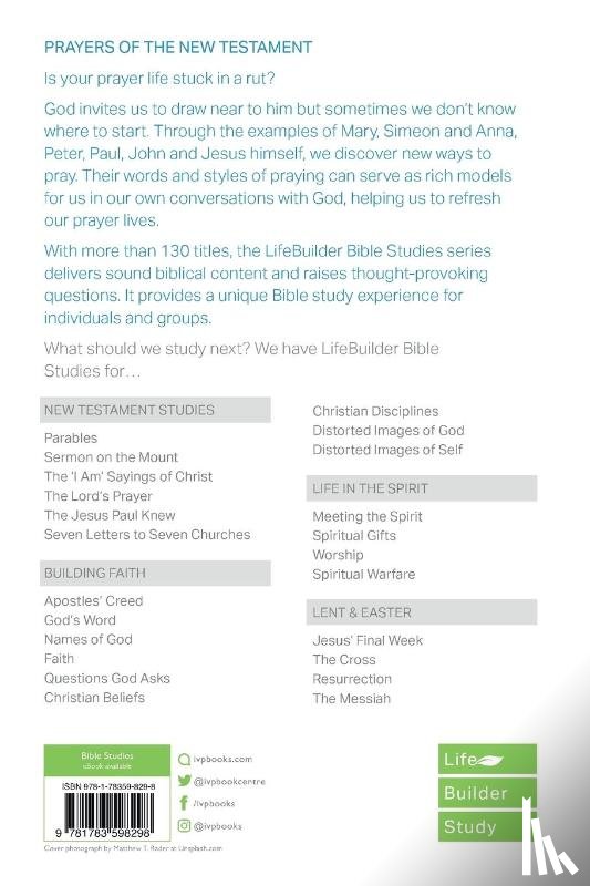 Baab, Lynne (Reader) - Prayers of the New Testament (Lifebuilder Study Guides)