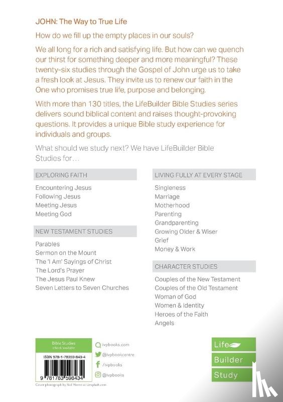 Connelly, Douglas (Author) - John (Lifebuilder Study Guides)