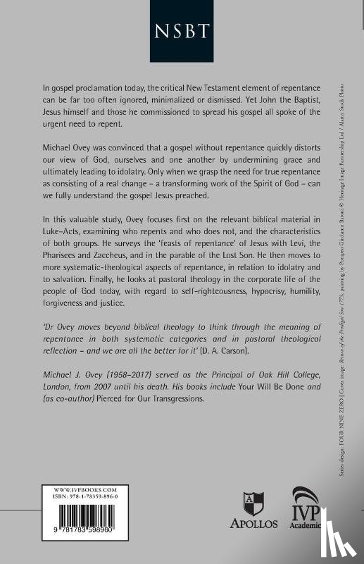 Ovey, Michael J. (Author) - The Feasts of Repentance