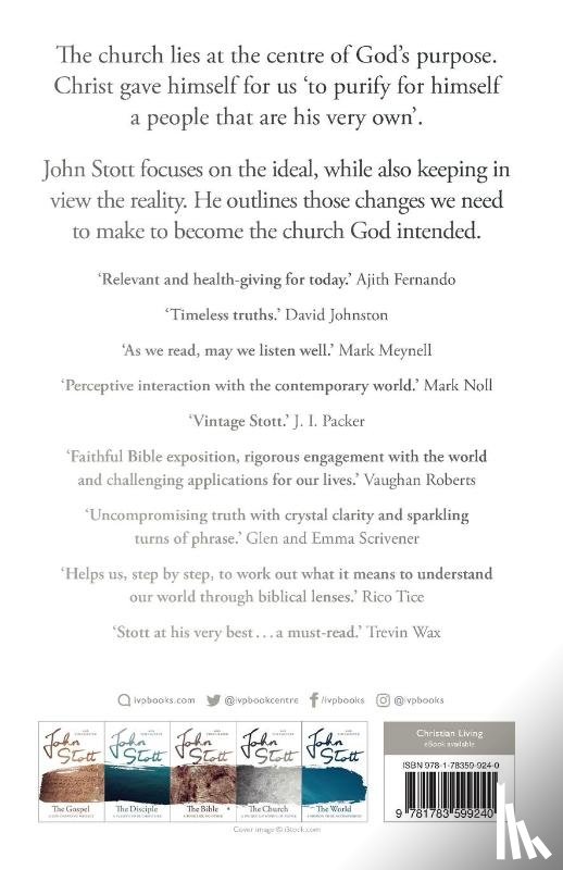 Stott, John (Author), Chester, Dr Tim (Author) - The Church