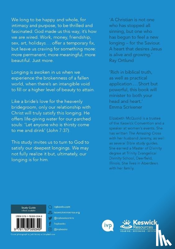 McQuoid, Elizabeth (Author) - Longing - study guide