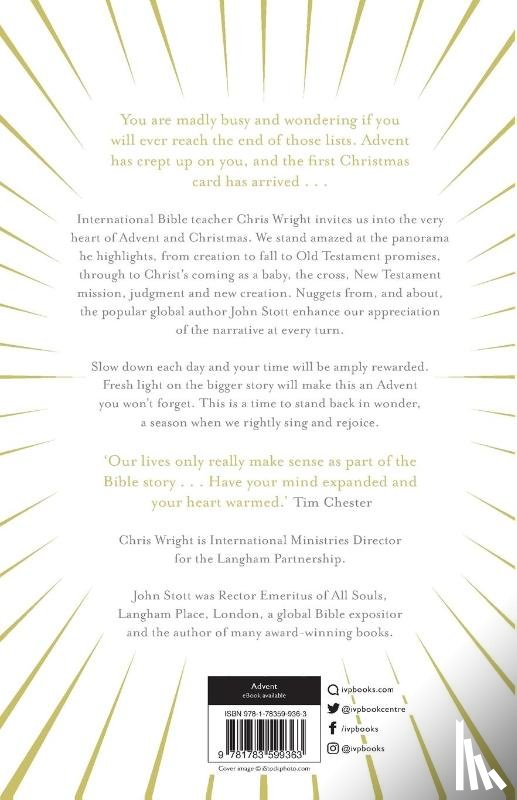 Wright, Chris, Stott, John - Rejoice!: Advent in All the Scriptures