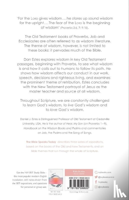 Estes, Daniel J. - The Message of Wisdom