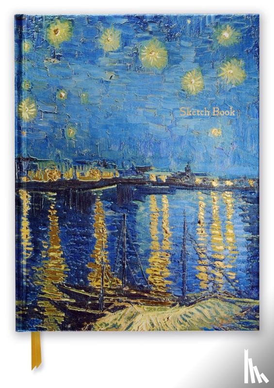 Flame Tree Studio - Vincent van Gogh: Starry Night over the Rhone (Blank Sketch Book)