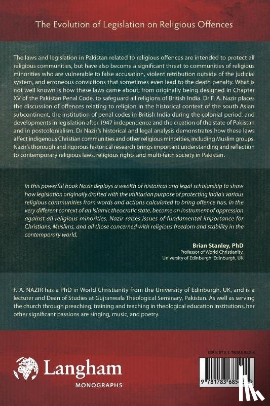 Nazir, F. A. - The Evolution of Legislation on Religious Offences