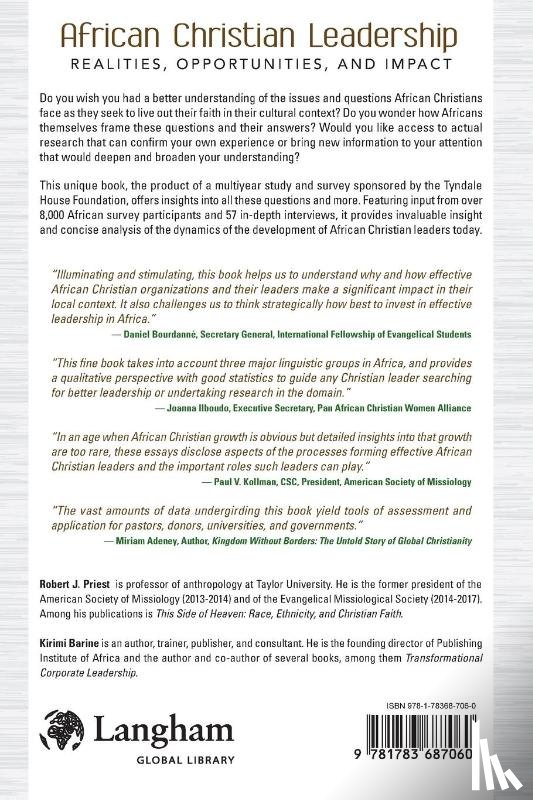  - African Christian Leadership