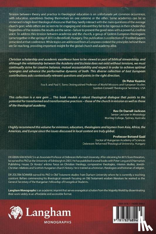  - In Academia for the Church