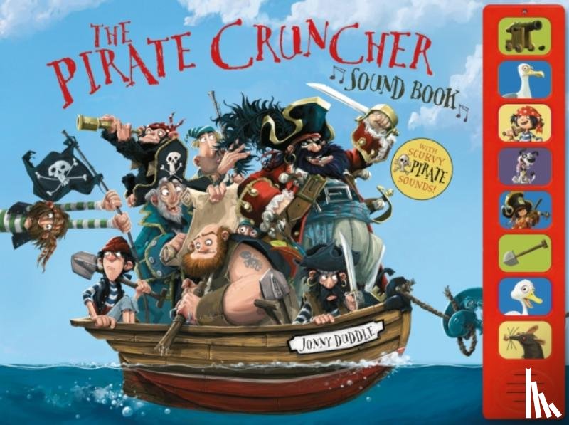 Duddle, Jonny - The Pirate-Cruncher (Sound Book)