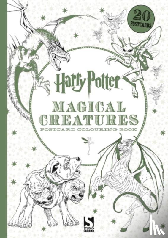 Cooper, Gemma - Harry Potter Magical Creatures Postcard Colouring Book
