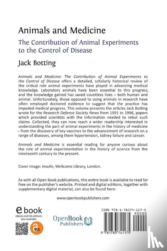 Botting, Jack - Animals and Medicine